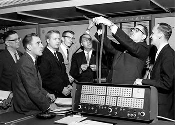 Fenn's first computer, 1960