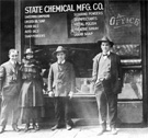 Jay Zucker and others in front of State Chemical building