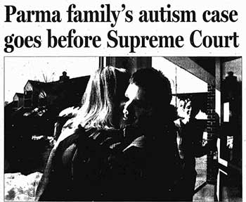 Parma family's autism case goes before Supreme Court