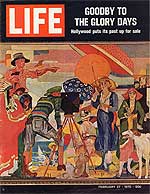 Life Magazine cover from Feb. 27, 1970 featuring James Daugherty mural