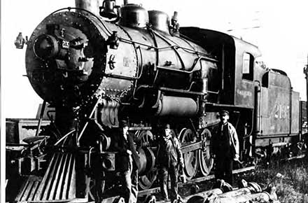Engine No. 2135, Columbia Yard, 1905